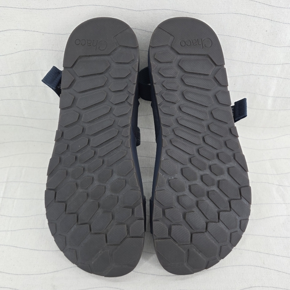 Chaco Mens Lowdown Navy Blue Outdoor Hiking Sandals Shoes JCH107273 Size 11 - Picture 9 of 10